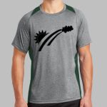 Heather Colorblock Contender ™ Tee Thumbnail