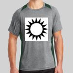 Heather Colorblock Contender ™ Tee Thumbnail