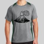 Heather Colorblock Contender ™ Tee Thumbnail