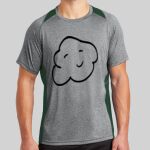 Heather Colorblock Contender ™ Tee Thumbnail