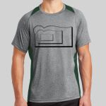 Heather Colorblock Contender ™ Tee Thumbnail