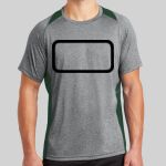 Heather Colorblock Contender ™ Tee Thumbnail