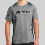 Heather Colorblock Contender ™ Tee Thumbnail