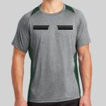 Heather Colorblock Contender ™ Tee Thumbnail