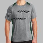 Heather Colorblock Contender ™ Tee Thumbnail
