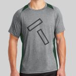 Heather Colorblock Contender ™ Tee Thumbnail