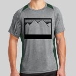 Heather Colorblock Contender ™ Tee Thumbnail