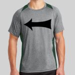 Heather Colorblock Contender ™ Tee Thumbnail