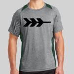 Heather Colorblock Contender ™ Tee Thumbnail