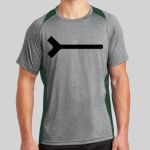 Heather Colorblock Contender ™ Tee Thumbnail