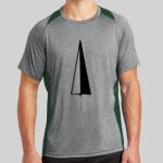 Heather Colorblock Contender ™ Tee Thumbnail