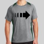 Heather Colorblock Contender ™ Tee Thumbnail