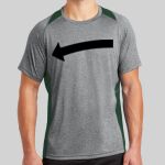 Heather Colorblock Contender ™ Tee Thumbnail