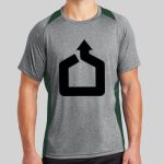 Heather Colorblock Contender ™ Tee Thumbnail