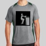 Heather Colorblock Contender ™ Tee Thumbnail