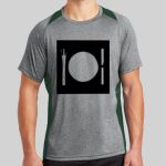 Heather Colorblock Contender ™ Tee Thumbnail