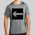 Heather Colorblock Contender ™ Tee Thumbnail