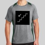 Heather Colorblock Contender ™ Tee Thumbnail