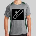 Heather Colorblock Contender ™ Tee Thumbnail