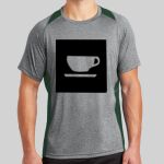 Heather Colorblock Contender ™ Tee Thumbnail