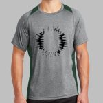 Heather Colorblock Contender ™ Tee Thumbnail