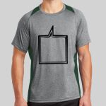 Heather Colorblock Contender ™ Tee Thumbnail
