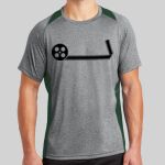 Heather Colorblock Contender ™ Tee Thumbnail