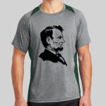 Heather Colorblock Contender ™ Tee Thumbnail