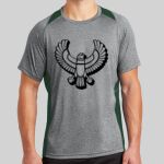 Heather Colorblock Contender ™ Tee Thumbnail