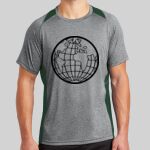 Heather Colorblock Contender ™ Tee Thumbnail