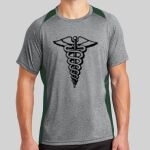 Heather Colorblock Contender ™ Tee Thumbnail