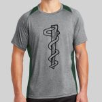 Heather Colorblock Contender ™ Tee Thumbnail