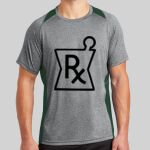 Heather Colorblock Contender ™ Tee Thumbnail