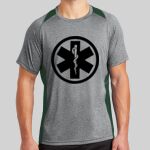 Heather Colorblock Contender ™ Tee Thumbnail