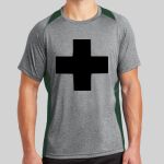 Heather Colorblock Contender ™ Tee Thumbnail