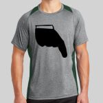 Heather Colorblock Contender ™ Tee Thumbnail