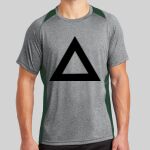 Heather Colorblock Contender ™ Tee Thumbnail