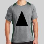 Heather Colorblock Contender ™ Tee Thumbnail