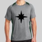 Heather Colorblock Contender ™ Tee Thumbnail