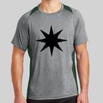 Heather Colorblock Contender ™ Tee Thumbnail