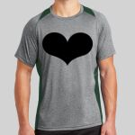 Heather Colorblock Contender ™ Tee Thumbnail