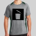 Heather Colorblock Contender ™ Tee Thumbnail