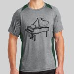 Heather Colorblock Contender ™ Tee Thumbnail