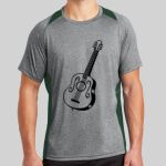 Heather Colorblock Contender ™ Tee Thumbnail