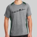 Heather Colorblock Contender ™ Tee Thumbnail