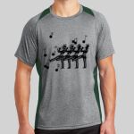 Heather Colorblock Contender ™ Tee Thumbnail