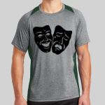 Heather Colorblock Contender ™ Tee Thumbnail