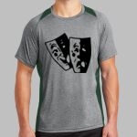 Heather Colorblock Contender ™ Tee Thumbnail