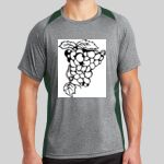 Heather Colorblock Contender ™ Tee Thumbnail