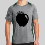 Heather Colorblock Contender ™ Tee Thumbnail